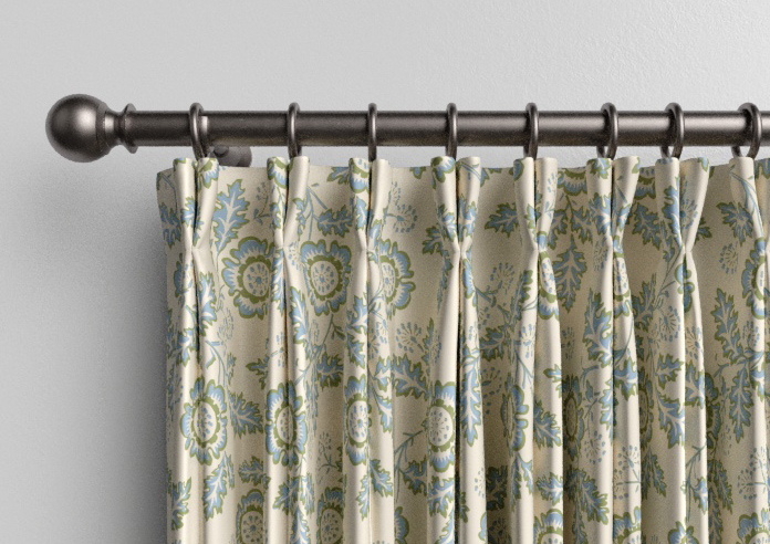 Land & Shore River, Green - Made to Measure Curtains - Image 10